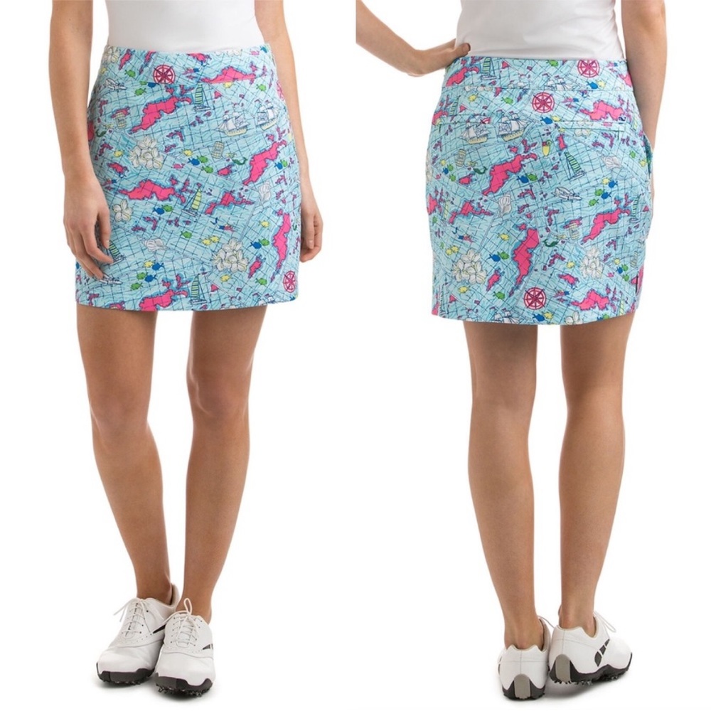 Vineyard Vines BVI print golf skort size 00 - Picture 8 of 8